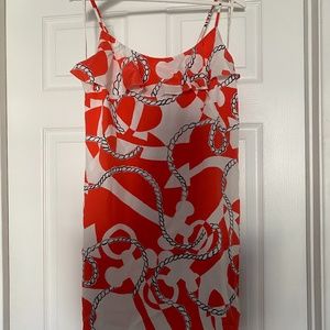 Orange Lilly Pulitzer dress